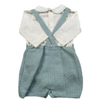 Paz Rodriguez Completo 2 Pezzi Body-Salopette per Neonato 007112137 VERDE PAZ RODRIGUEZ 