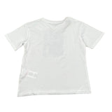 Pepe Feamo T-Shirt Girocollo Tinta Unita con Stampa per Bambino PB503978 BIANCO PEPE JEANS 