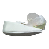 Petit Ballerine Tinta Unita con Applicazione per Neonata S0112602 BIANCO PETIT 
