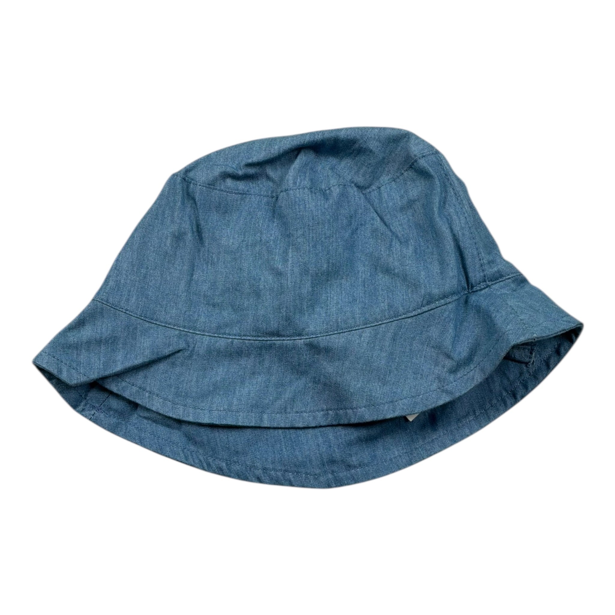 Petit Indi Cappello Tinta Unita per Neonata SS25A8937 BLU PETIT INDI 