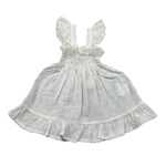 Petit Indi Completo 2 Pezzi Camicia-Culotte per Neonata SS25B09233 BIANCO PETIT INDI 