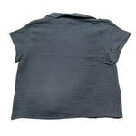 Petit Indi Camicia Mezza Manica Tinta Unita per Bambino SS25BK7326 GRIGIO PETIT INDI 
