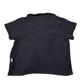 Petit Indi Camicia Mezza Manica Tinta Unita per Bambino SS25BK7326XJ GRIGIO PETIT INDI 