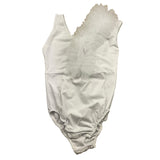 Petit Posh Body Giromanica Tinta Unita con Tulle per Bambina GFJS25073BD BIANCO PETIT POSH 
