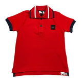 Peuterey Polo Mezza Manica Tinta Unita per Neonato PTB1993 ROSSO PEUTEREY 
