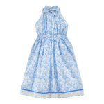 Philosophy Abito Tinta Unita con Fantasia Fiori per Bambina I1E909 AZZURRO PHILOSOPHY 