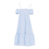 Philosophy Abito Tinta Unita Fantasia A Righe per Bambina I1E912 AZZURRO PHILOSOPHY 