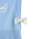 Philosophy Maglia Girocollo Tinta Unita con Logo per Bambina I9E308XX AZZURRO PHILOSOPHY 