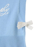 Philosophy Maglia Girocollo Tinta Unita con Logo per Bambina I9E308XX AZZURRO PHILOSOPHY 