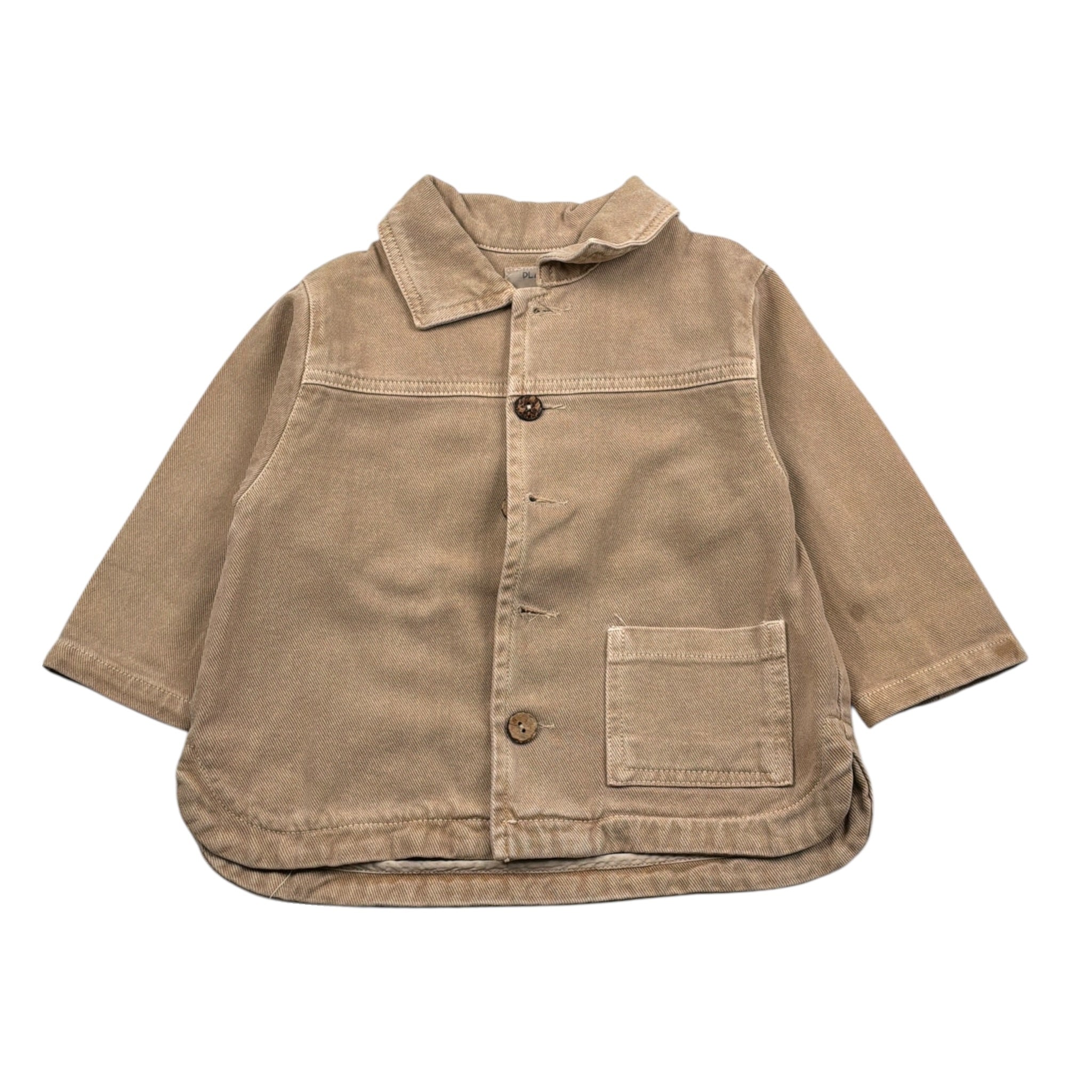 Play Up Camicia Manica Lunga tinta unita Beige per Neonato PA011AM11400 BEIGE PLAY UP 
