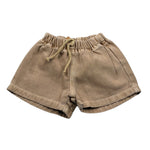 Play Up Bermuda tinta unita con Elastico In Vita Beige per Neonato PA011AM11705 BEIGE PLAY UP 