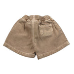 Play Up Bermuda tinta unita con Elastico In Vita Beige per Neonato PA011AM11705 BEIGE PLAY UP 
