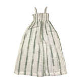 Play Up Tuta Intera Tinta Unita con Fantasia A Righe per Bambina PA044AQ11502 PANNA PLAY UP 