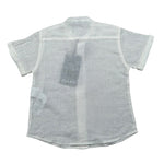 Please Camicia Mezza Manica Tinta Unita per Bambino CC37300B73J PANNA PLEASE 