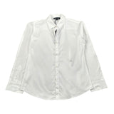 Please Camicia Tinta Unita per Bambino CL17270B73 BIANCO/GRIGIO PLEASE 