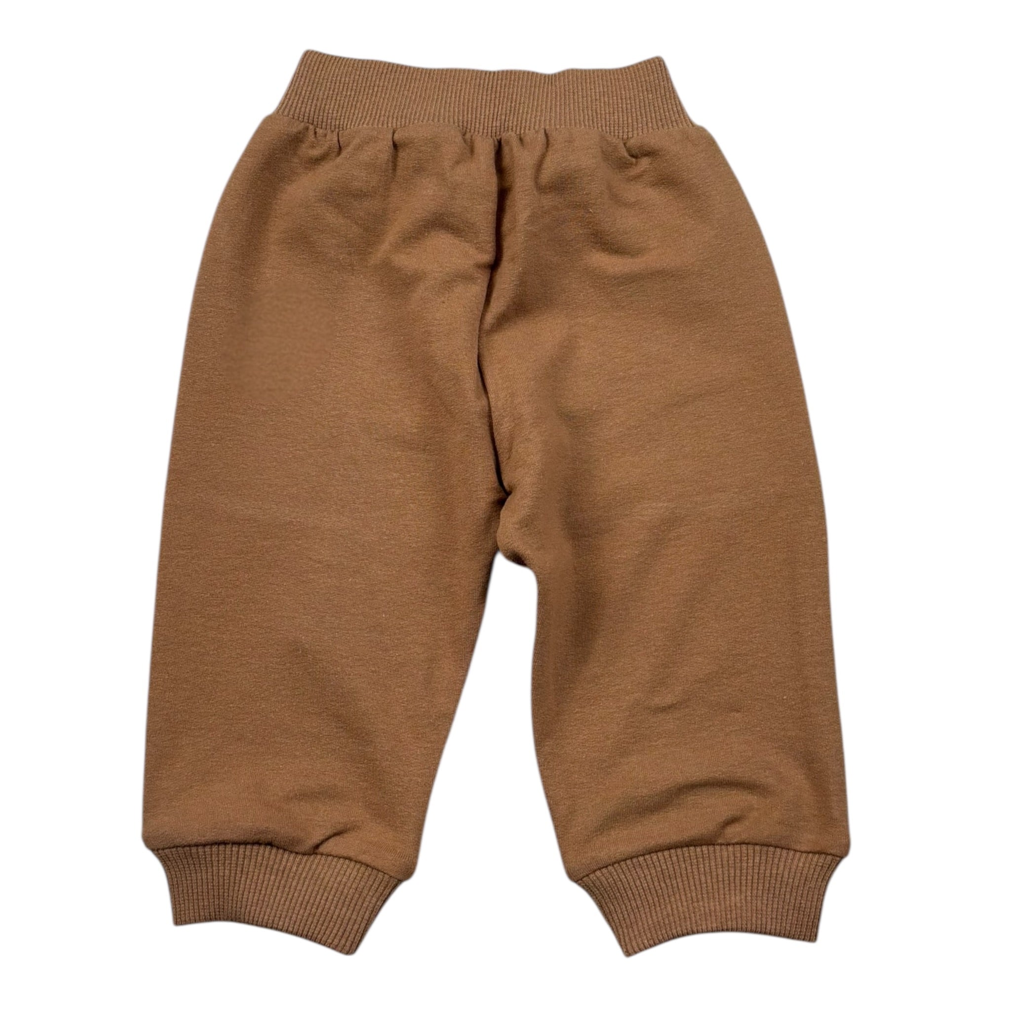 Please Pantalone Modello Tuta Tinta Unita per Neonato DJ16042B71 CAMMELLO PLEASE 