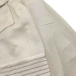 Please Camicia Tinta Unita con Profili In Contrasto per Bambina JB05300G73 PANNA PLEASE 