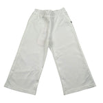 Please Pantalone Tinta Unita Modello Palazzo per Bambina JB29012G73JJ PANNA PLEASE 