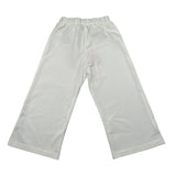 Please Pantalone Tinta Unita Modello Palazzo per Bambina JB29012G73JJ PANNA PLEASE 