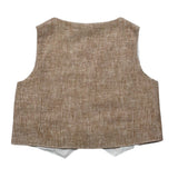 Please Gilet Tinta Unita  per Bambino JH02301B73J MARRONE PLEASE 
