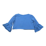 Please Coprispalle Tinta Unita  per Bambina LG25042G49 BLU PLEASE 