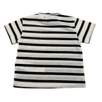 Please T-Shirt Bicolore con Taschino per Neonato MBC5031B71 PANNA PLEASE 
