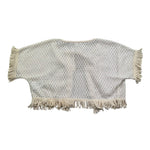Please gilet Tinta Unita con Trafori per Bambina MG01230G72 PANNA PLEASE 