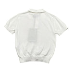 Please Polo Mezza Manica Tinta Unita per Neonato NB01230B73 BIANCO PLEASE 