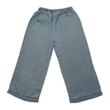 Please Pantalone Tinta Unita con Elastico In Vita per Neonata PE15010G71 AZZURRO PLEASE 