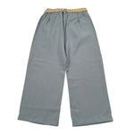 Please Pantalone Tinta Unita Modello Palazzo per Bambina PE66130G71 AZZURRO PLEASE 