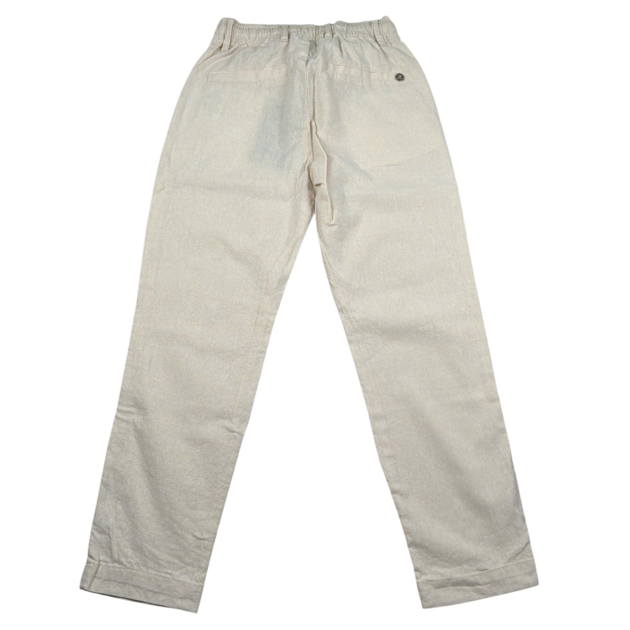 Please Pantalone tinta unita con Elastico In Vita Beige per Bambino PE75300B62 BEIGE PLEASE 