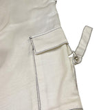 Please Pantalone Tinta Unita con Cuciture In Contrasto per Bambina PH08300G73 PANNA PLEASE 