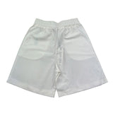 Please Short Tinta Unita con Elastico In Vita per Bambina RE78300G72 BIANCO PLEASE 