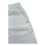 Please Short Tinta Unita con Elastico In Vita per Bambina RE78300G72 BIANCO PLEASE 