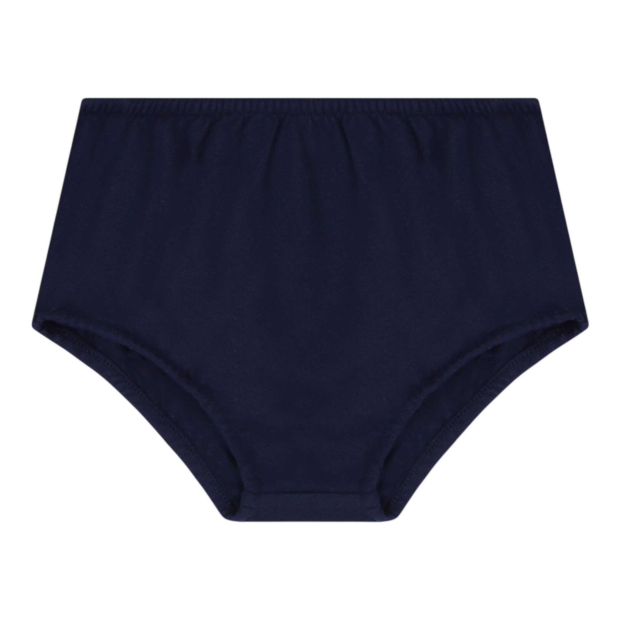Ralph Lauren Set Abito-Coulotte Tinta Unita Giromanica per Neonata 310934037001 BLU RALPH LAUREN 