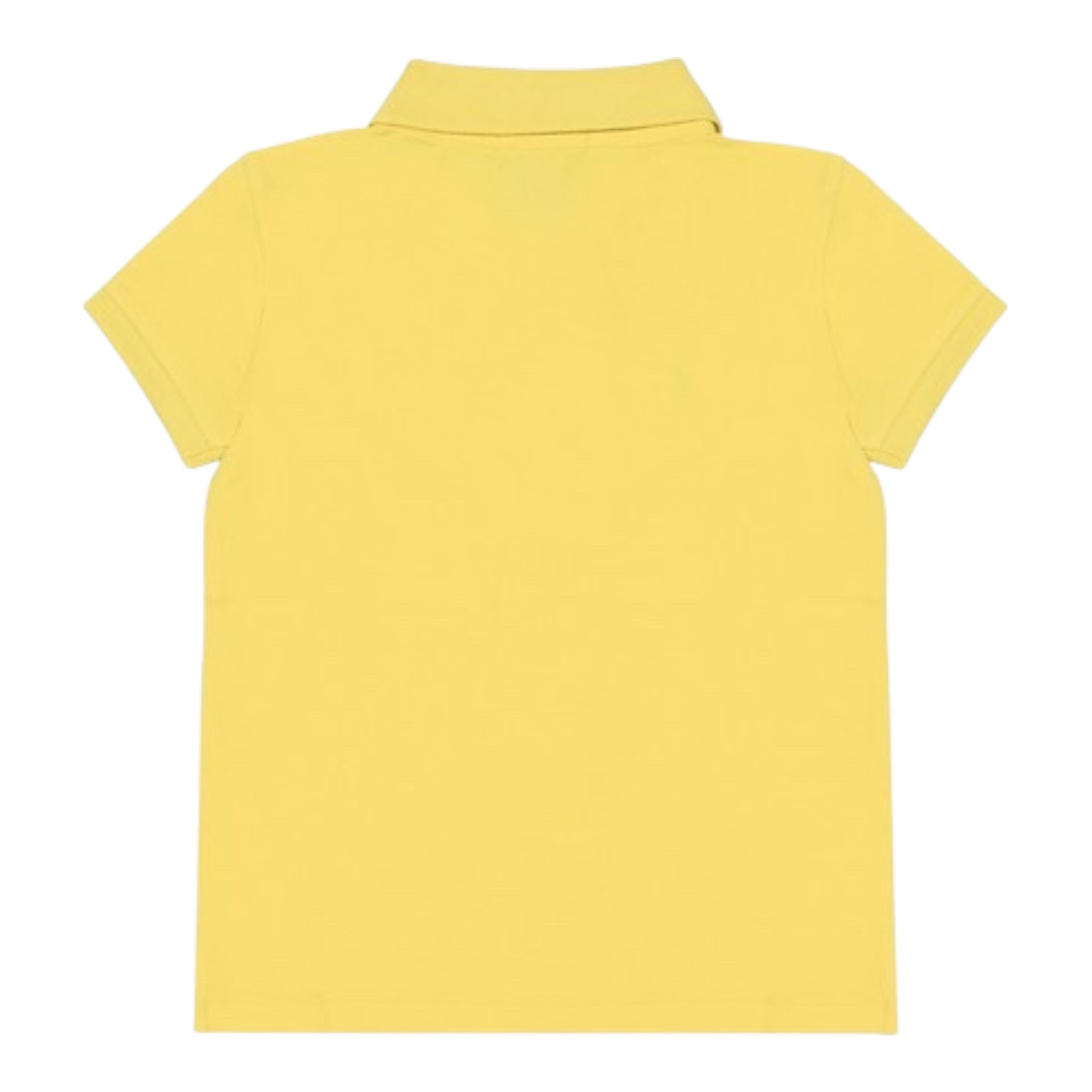 Ralph Lauren Polo Mezza Manica Tinta Unita con Logo per Bambina 312698589132 GIALLO RALPH LAUREN 