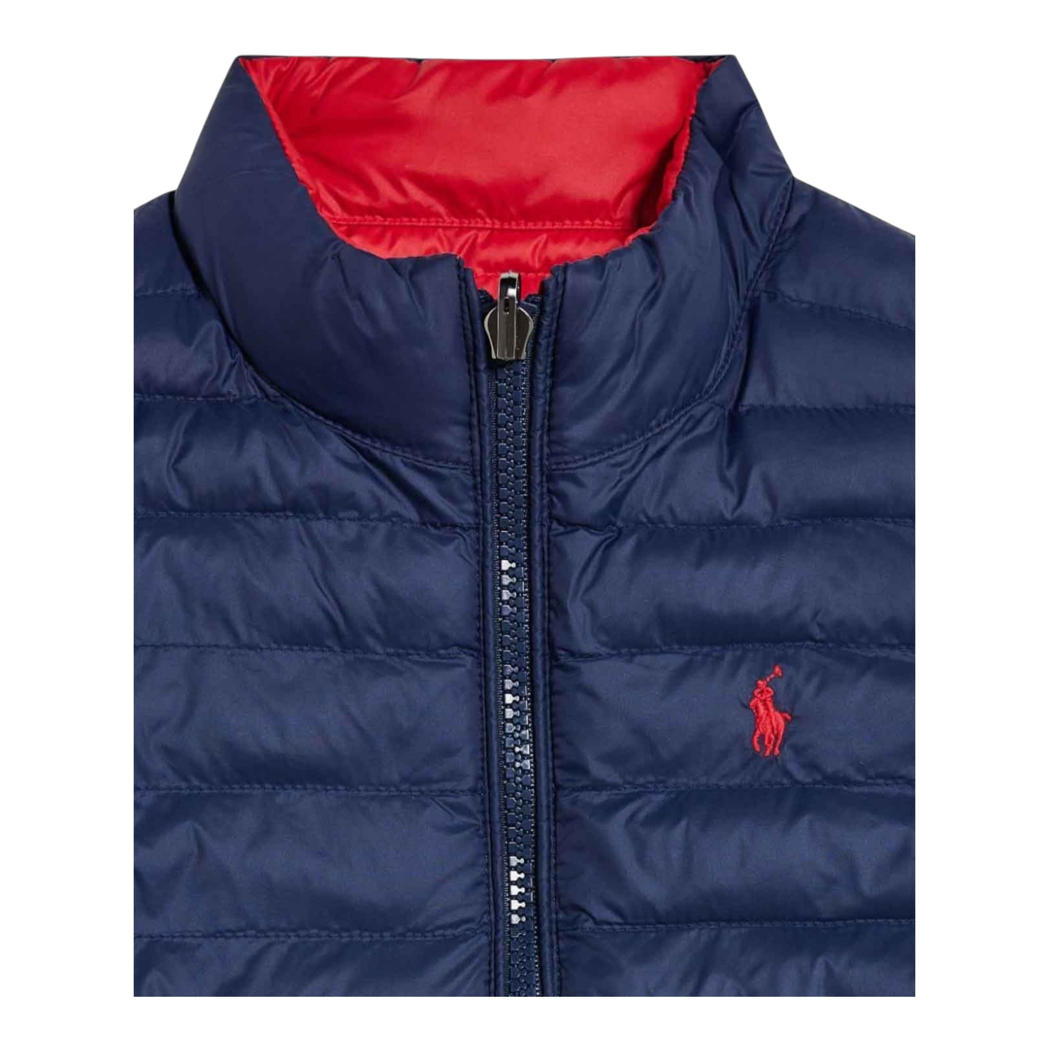 Ralph Lauren Giubbino Modello Smanicato Tinta Unita per Bambino 320949920002J BLU RALPH LAUREN 