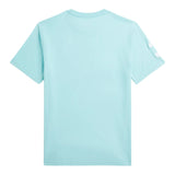 Ralph Lauren T-Shirt Girocollo Tinta Unita per Bambino 322832907064 AZZURRO RALPH LAUREN 