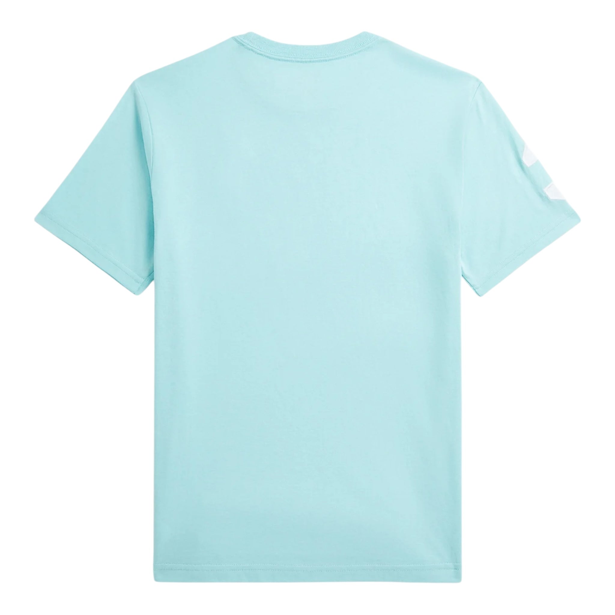 Ralph Lauren T-Shirt Girocollo Tinta Unita per Bambino 322832907064 AZZURRO RALPH LAUREN 