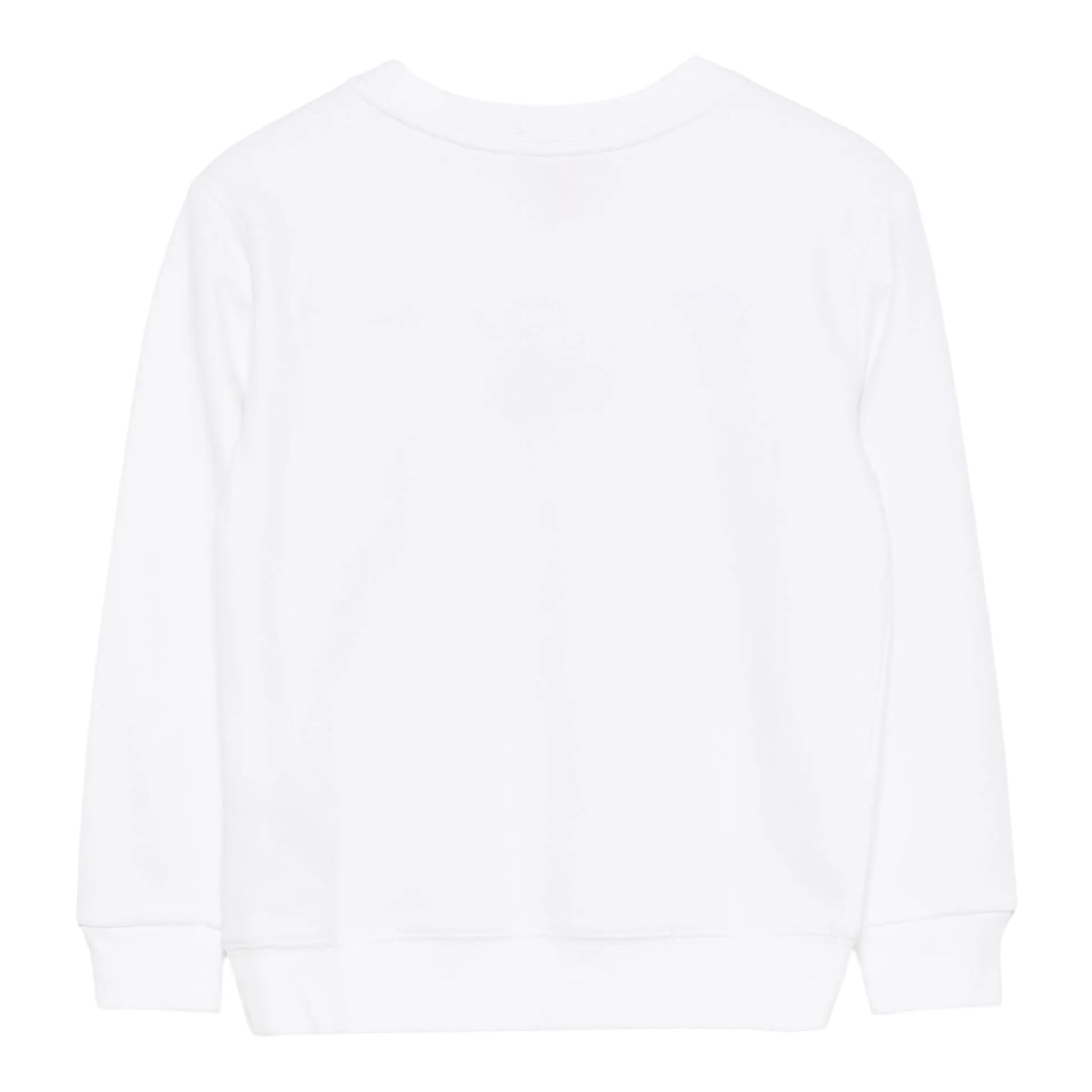 Ralph Lauren Felpa Chiusa Girocollo Tinta Unita per Bambino 322958154001 BIANCO RALPH LAUREN 
