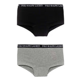 Ralph Lauren Slip 2 Pezzi Modello Coulotte per Bambina 4P5018 NERO RALPH LAUREN 