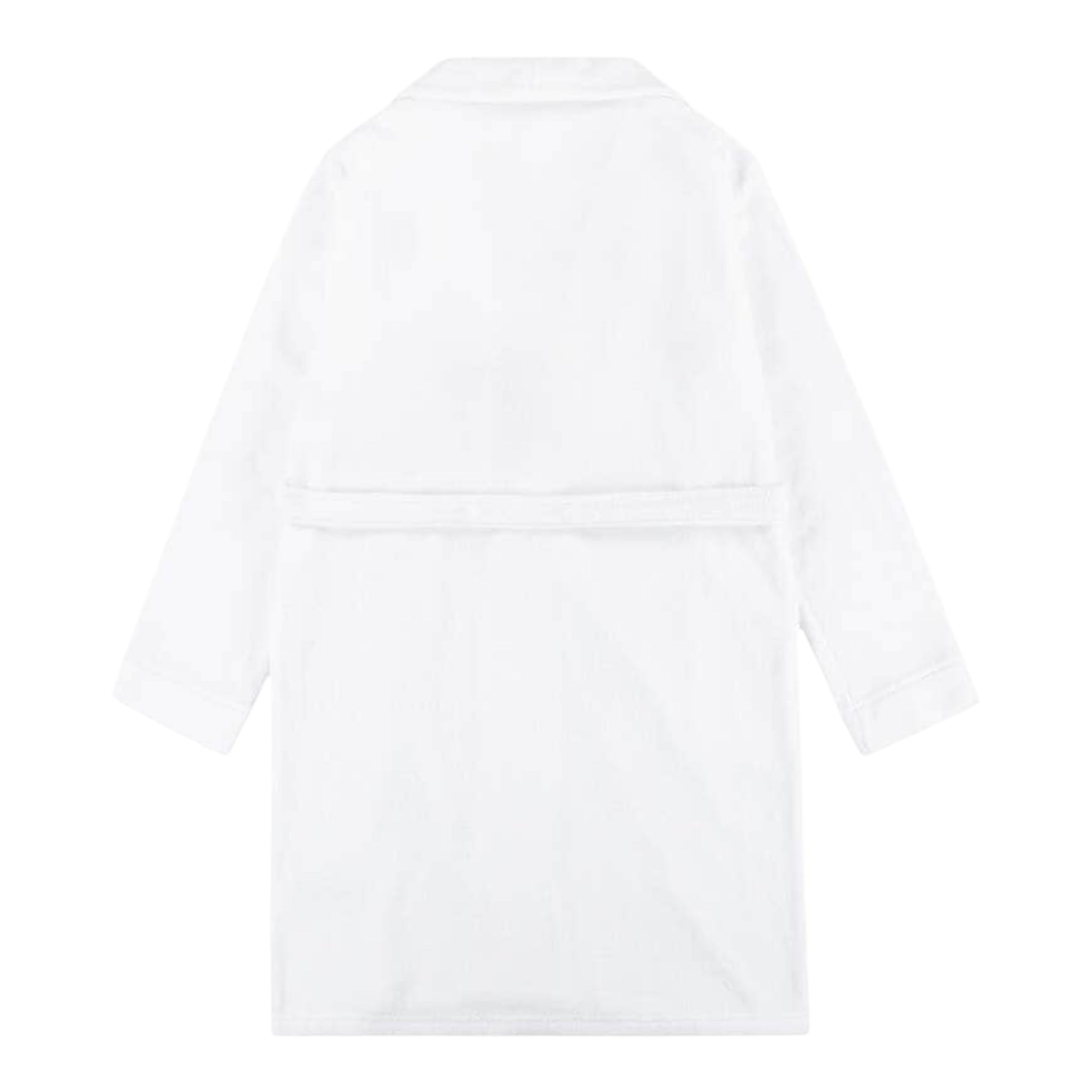 Ralph Lauren Accappatoio Tinta Unita con Stampa per Bambina 9P0042 BIANCO RALPH LAUREN 