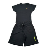 Refrigiwear Completo 2 Pezzi T-Shirt-Bermuda per Neonato R1101W25X NERO REFRIGIWEAR 