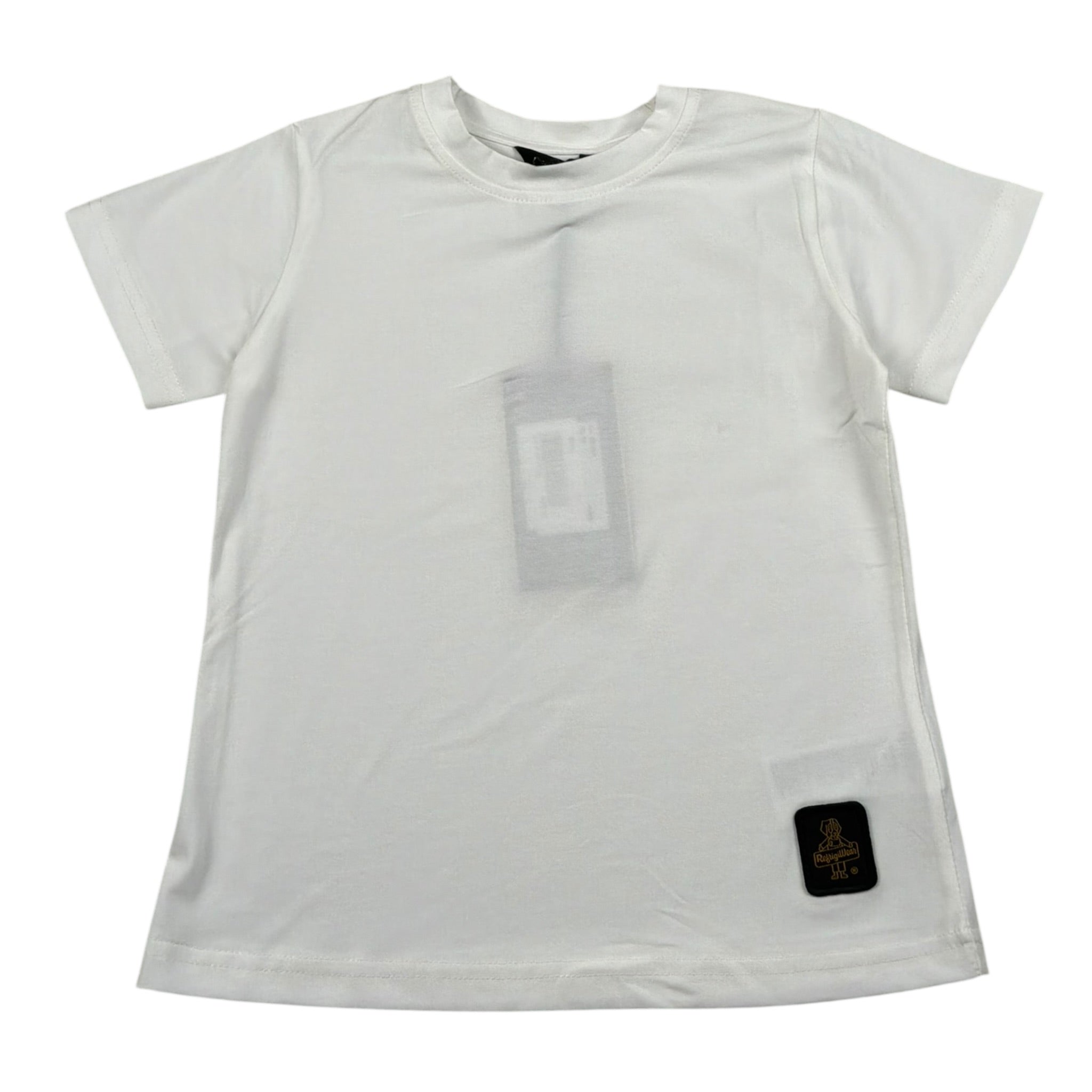 Refrigiwear T-Shirt Girocollo Tinta Unita per Bambino RWG638 BIANCO REFRIGIWEAR 
