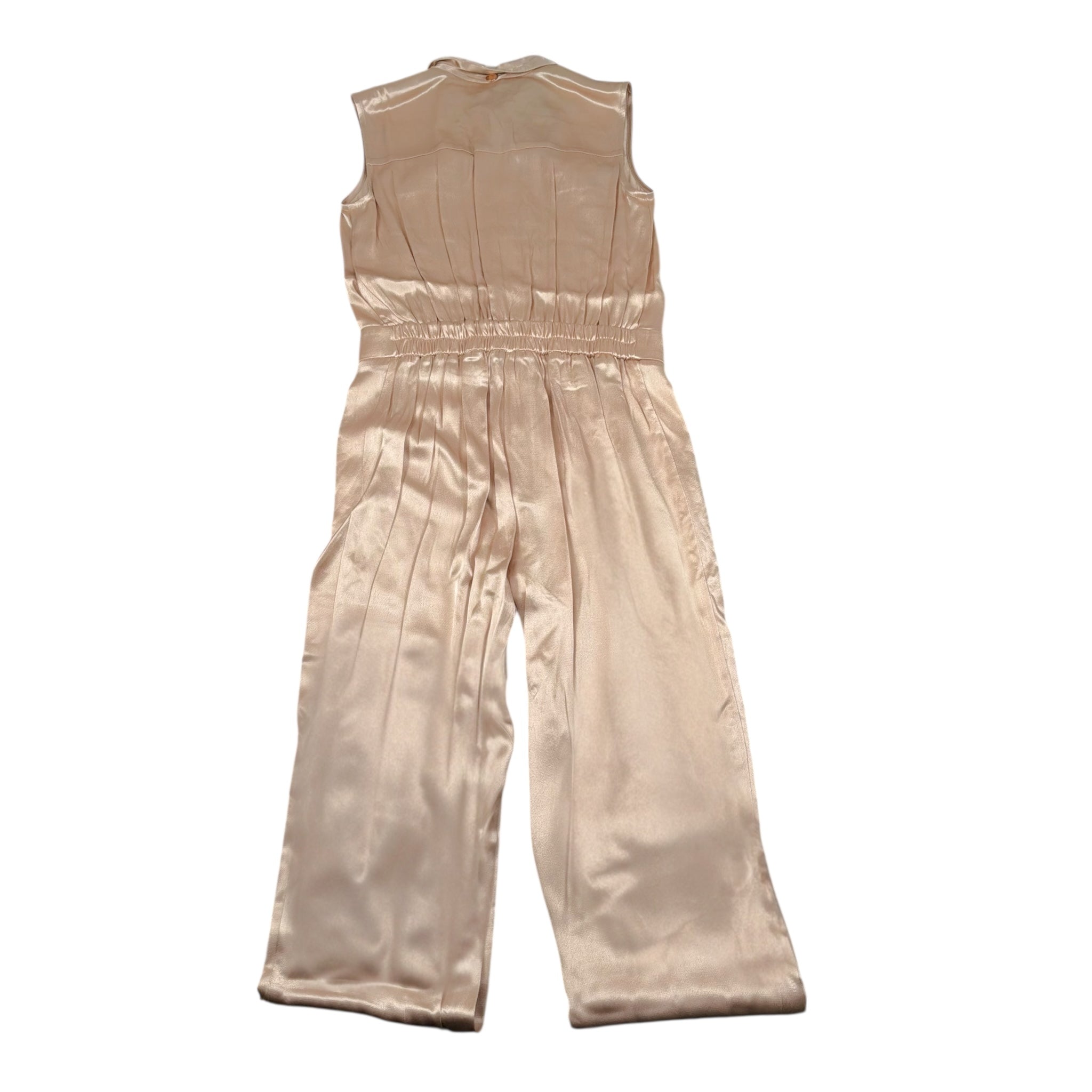Relish Tuta Intera Tinta Unita Giromanica per Bambina 18621 ORO RELISH 