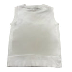 Relish Gilet In Maglia Tinta Unita per Bambino RGP2402067002 BIANCO RELISH 