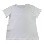 Replay T-Shirt Girocollo Tinta Unita con Stampa per Bambina SG7479 BIANCO REPLAY 