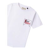 Roy Roger'S T-Shirt Girocollo Tinta Unita con Stampa per Bambino RB123 BIANCO ROY ROGER'S 