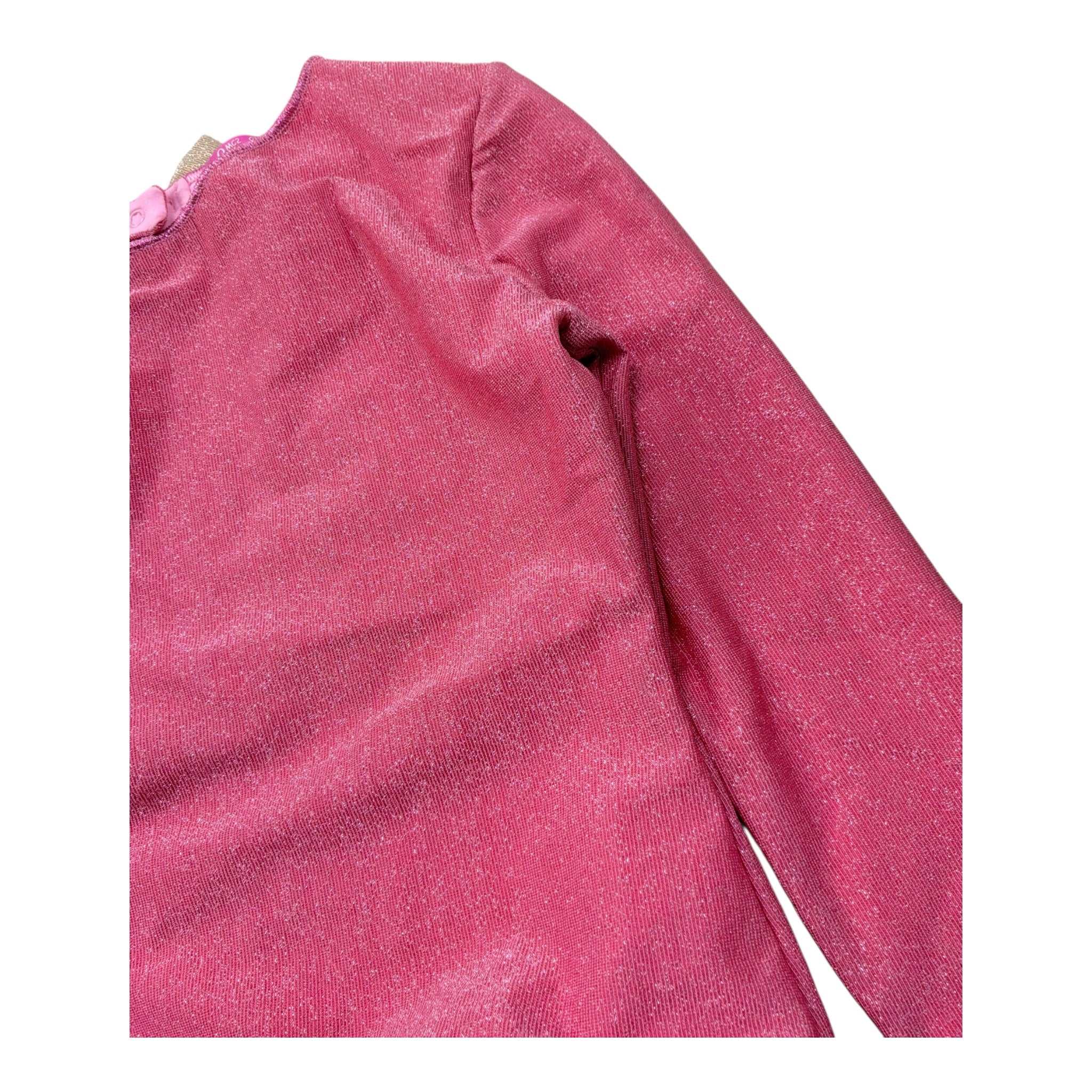 Saint Barth Costume Intero Manica Lunga per Bambina 00064L FUXIA SAINT BARTH 