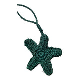 Saint Barth Portachiavi In Paglia con Stella per Bambina 00202L VERDE SAINT BARTH 
